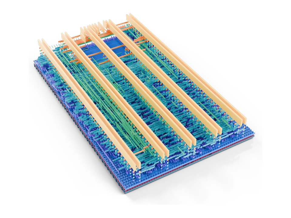 Mixed-signal frequency meter chip