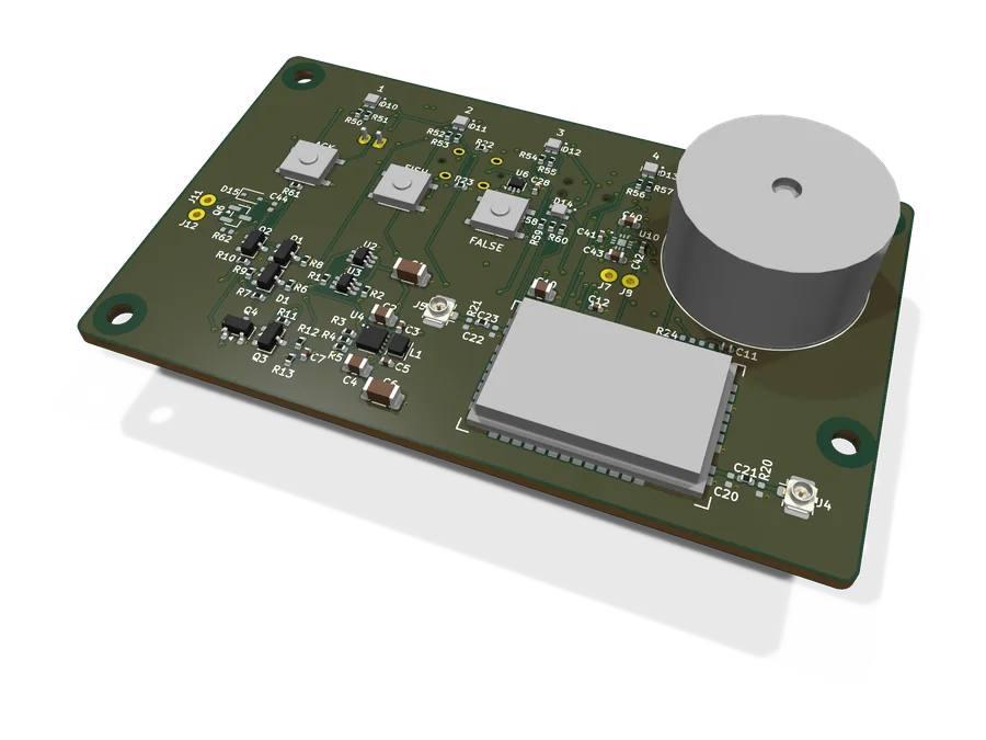 Long-range receiver board